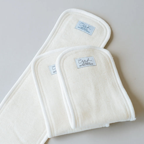 Cloth Bums Premium 3 Layer Hemp | Cotton Booster